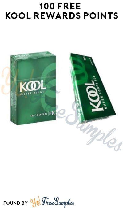 Use 100 KOOLCOIN per entry. . Kool cigarette sweepstakes rewards code